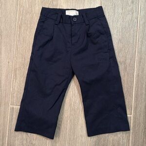 Janie and Jack Special Occasion Navy Wool Dress Pants